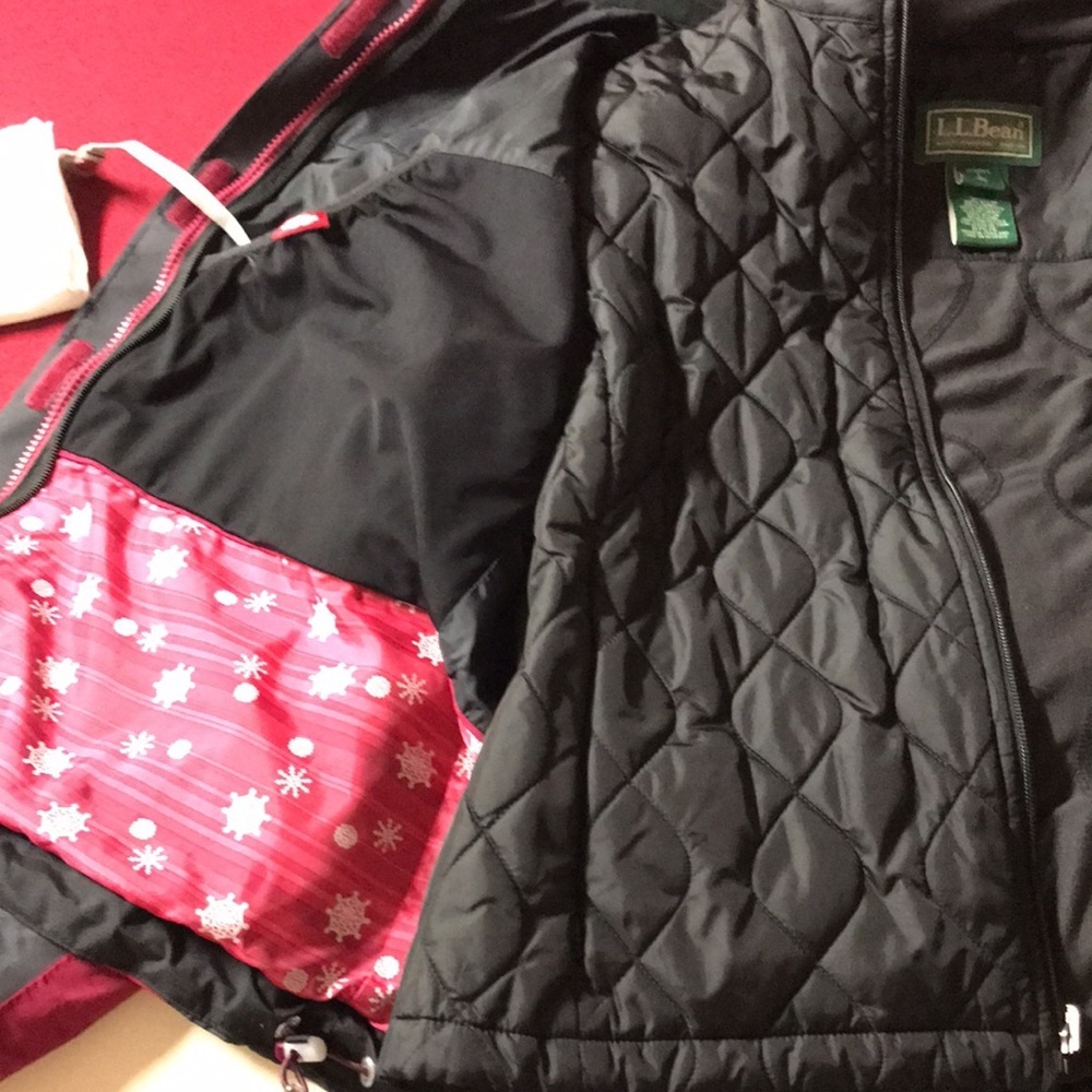 L L Bean ski snow jacket 2 in 1 - Picture 8 of 8